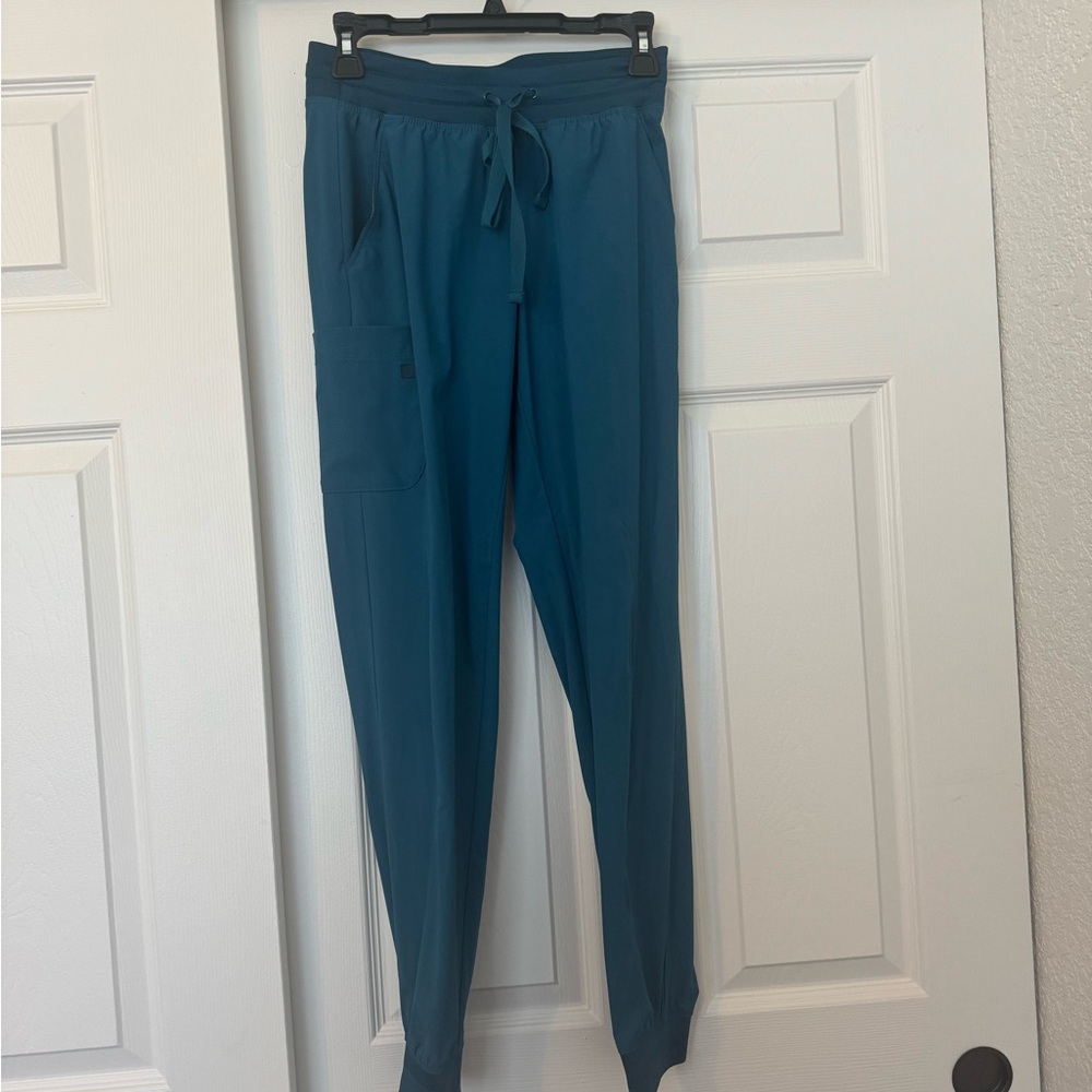 Teal Scrub Joggers